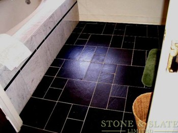 Grey Black Floor Slate